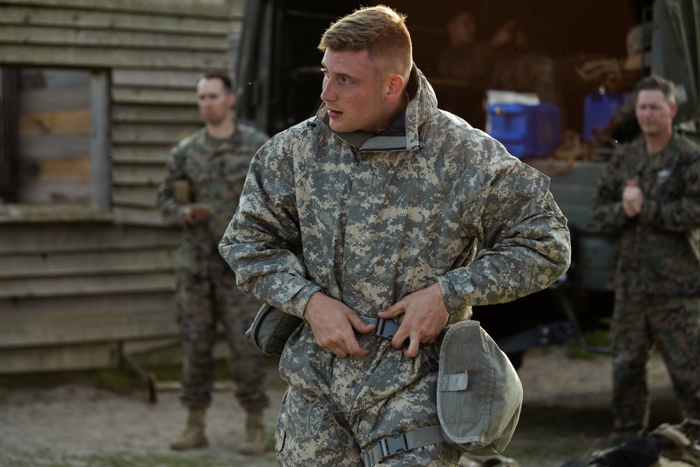 2/14 Marines Take CBRN Classes during BALTOPS 25