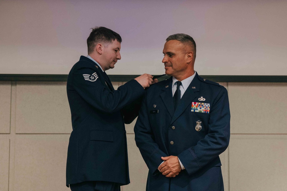Lt. Col. William Sarti Promotes