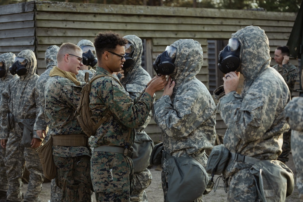 2/14 Marines Take CBRN Classes during BALTOPS 25