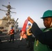 USS Milius conducts operations in the U.S. Central Command area of responsibility as part of the Carl Vinson Carrier Strike Group