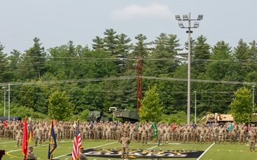 New Hampshire National Guard State Command Sgt. Maj. Change of Responsibility and Retirement Ceremony