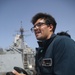 USS Milius conducts operations in the U.S. Central Command area of responsibility as part of the Carl Vinson Carrier Strike Group