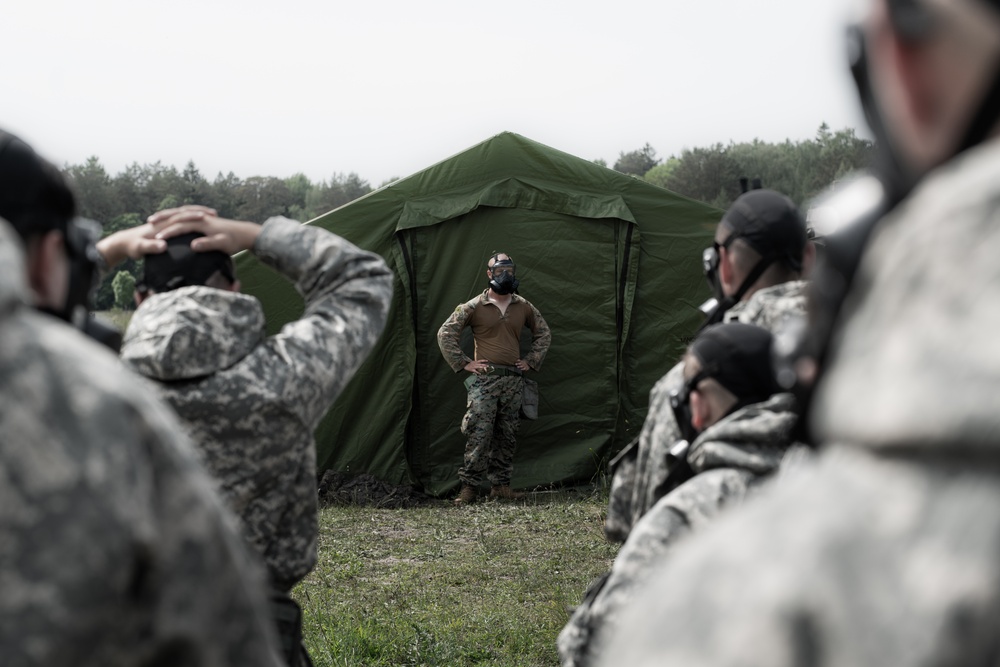 2/14 Marines Conduct CBRN Training during BALTOPS 25