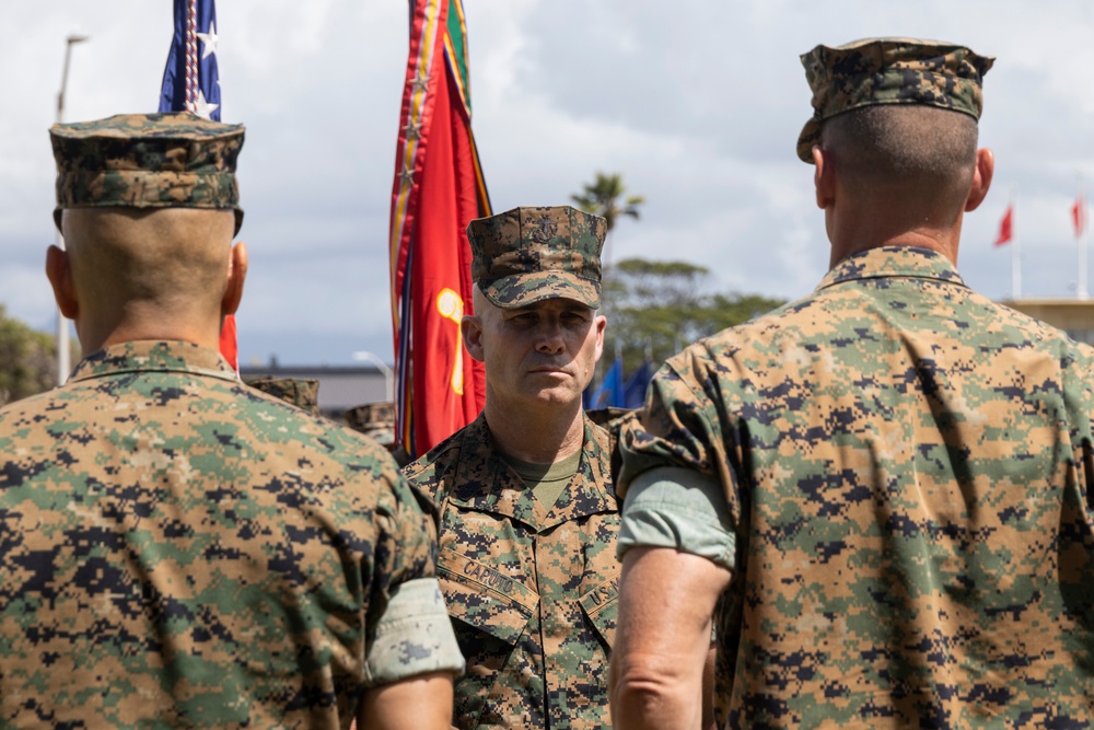 Bidding Farewell: MCBH hosts Sgt. Maj. Joseph J. Caputo’s Relief, Appointment, and Retirement Ceremony