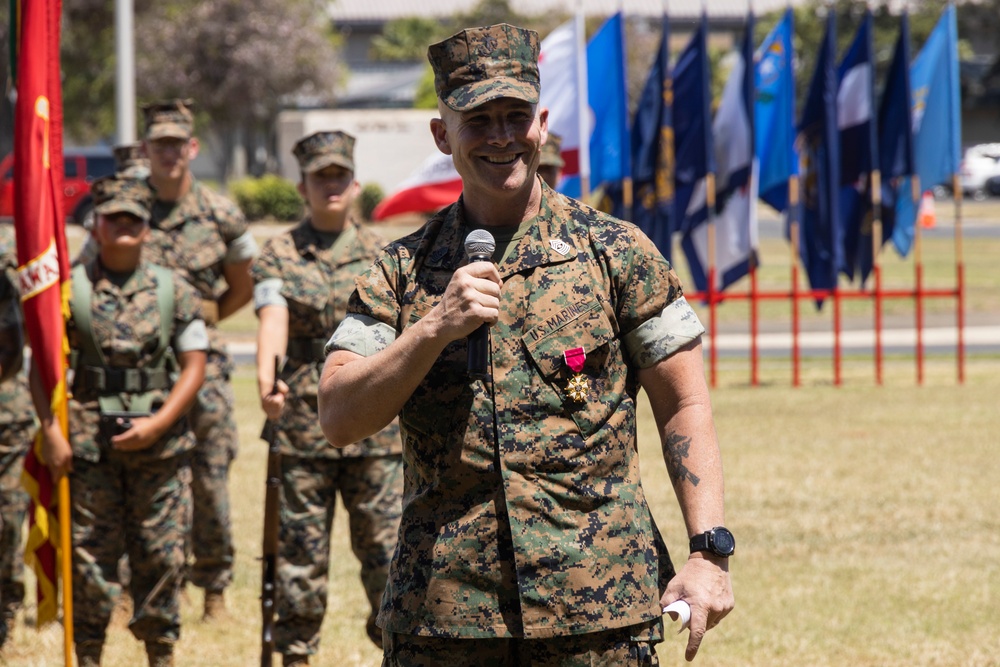 Bidding Farewell: MCBH hosts Sgt. Maj. Joseph J. Caputo’s Relief, Appointment, and Retirement Ceremony