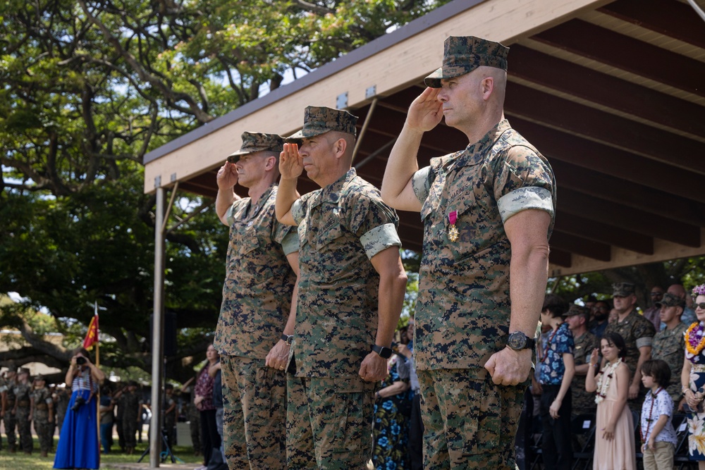 Bidding Farewell: MCBH hosts Sgt. Maj. Joseph J. Caputo’s Relief, Appointment, and Retirement Ceremony