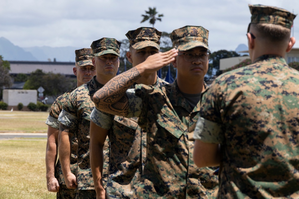 Bidding Farewell: MCBH hosts Sgt. Maj. Joseph J. Caputo’s Relief, Appointment, and Retirement Ceremony