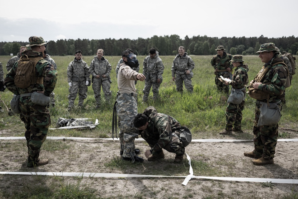 2/14 Marines Conduct CBRN Training during BALTOPS 25