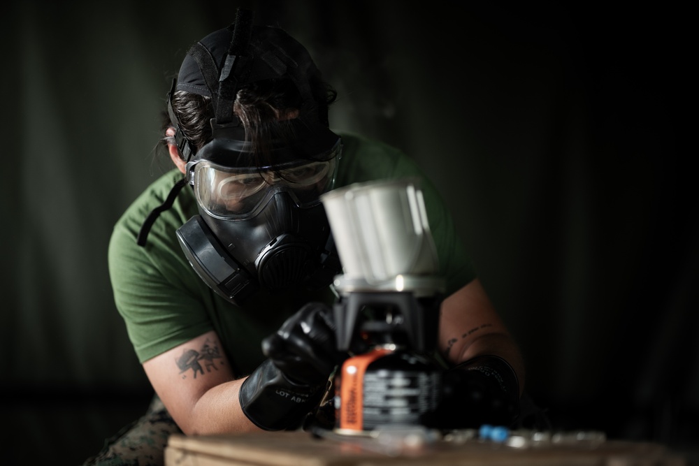 2/14 Marines Conduct CBRN Training during BALTOPS 25