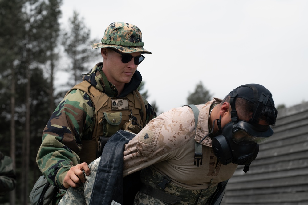 2/14 Marines Conduct CBRN Training during BALTOPS 25