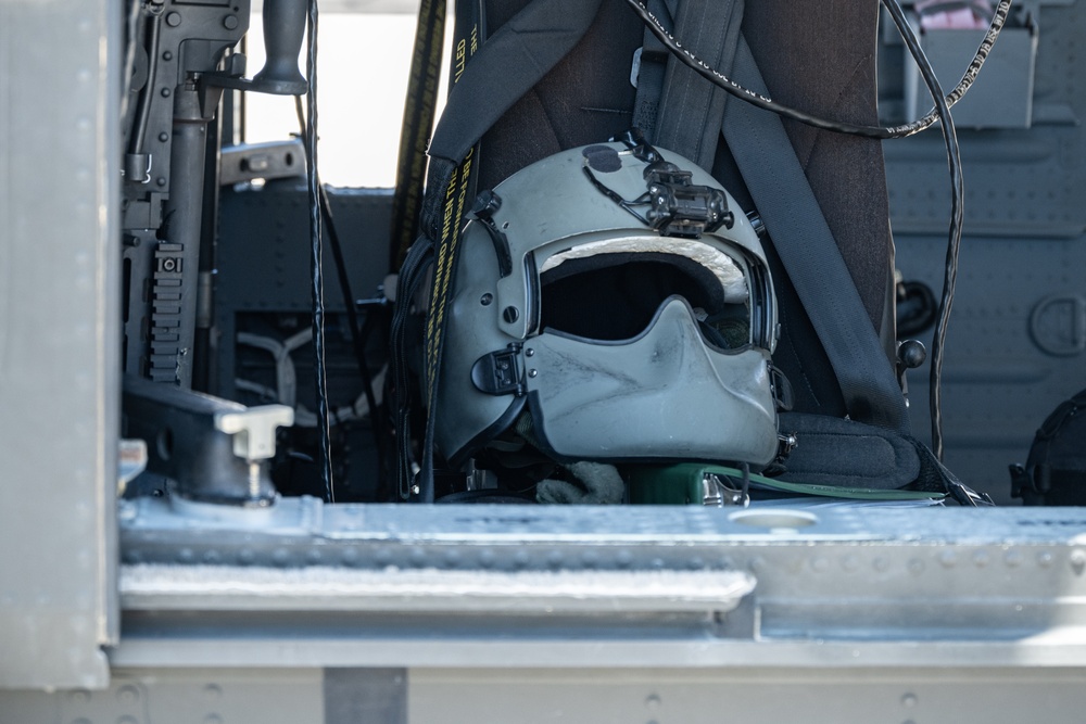 B Co. 2-285th Aviation Regiment Conduct Aerial Gunnery Training