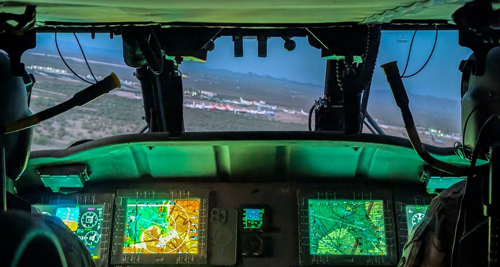 B Co. 2-285th Aviation Regiment Conduct Aerial Gunnery Training