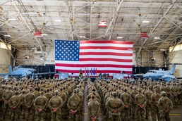 WRANGB hosts arrival ceremony for OA-1K Skyraider II