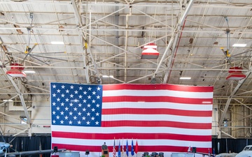 WRANGB hosts arrival ceremony for OA-1K Skyraider II