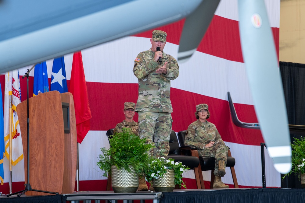 WRANGB hosts arrival ceremony for OA-1K Skyraider II