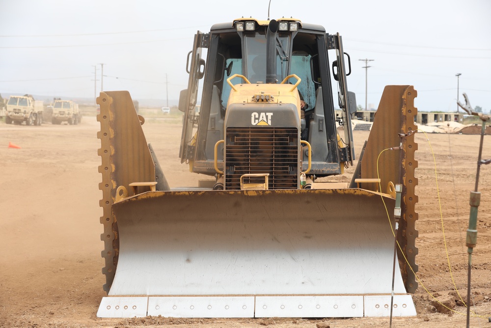 877th QM CO Operator Recognized for Outstanding Dozer Work