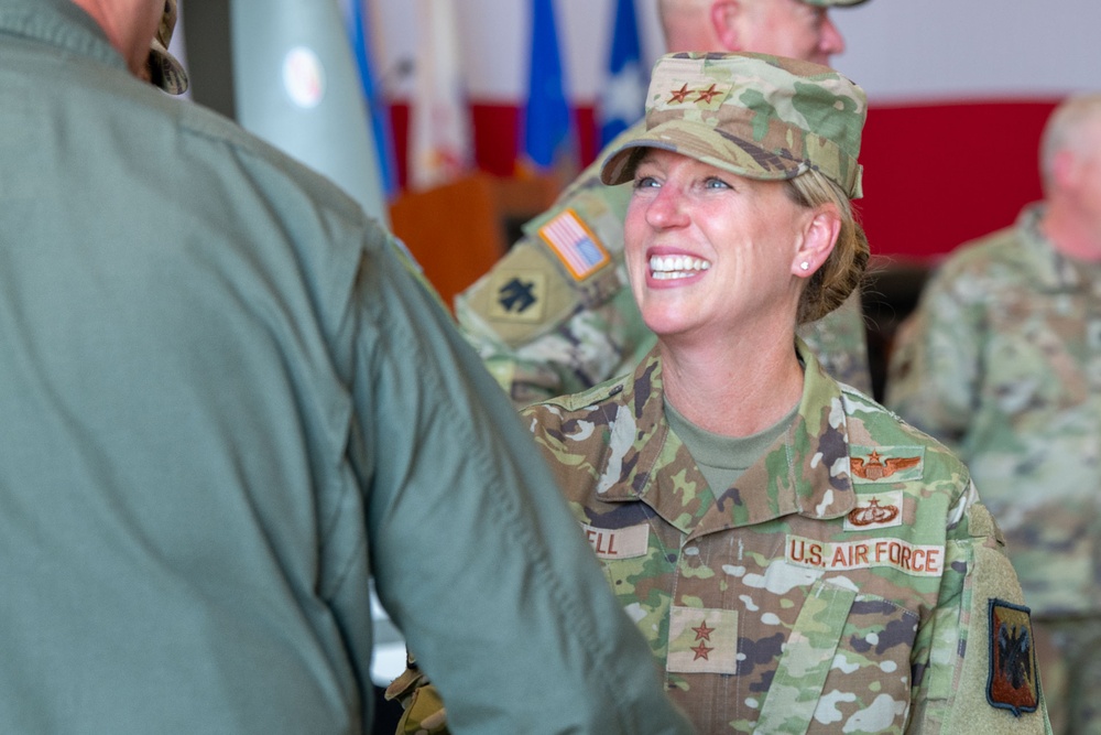 WRANGB hosts arrival ceremony for OA-1K Skyraider II