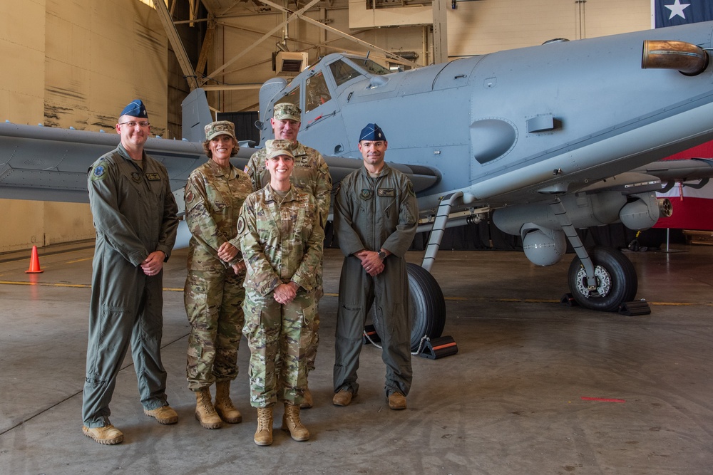 OA-1K Skyraider II to be welcomed by 492 SOW, 137 SOW at Will Rogers ANGB