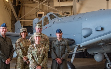OA-1K Skyraider II to be welcomed by 492 SOW, 137 SOW at Will Rogers ANGB