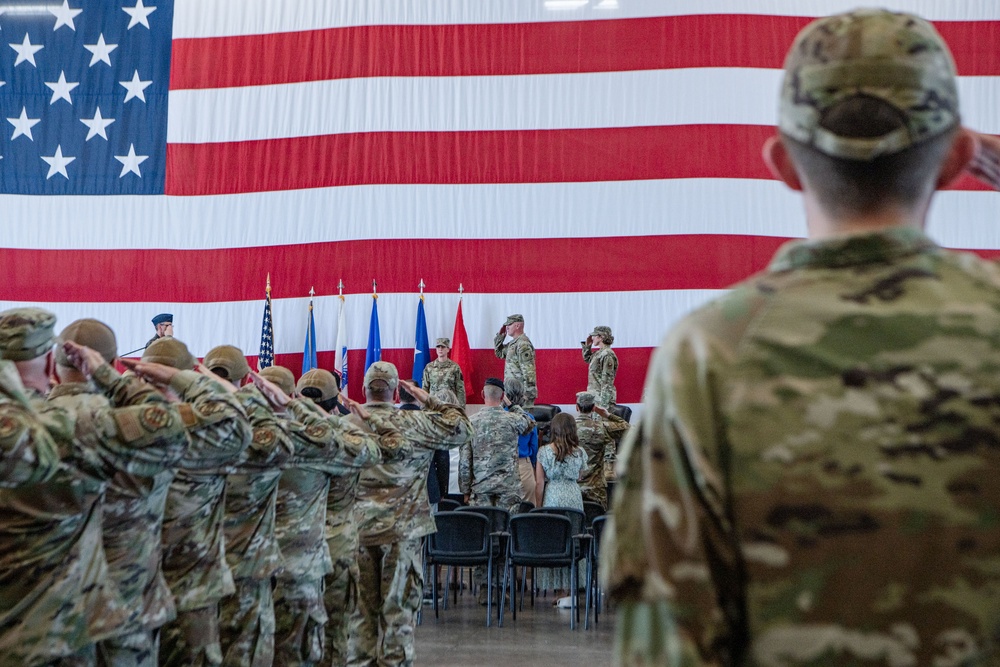 WRANGB hosts arrival ceremony for OA-1K Skyraider II