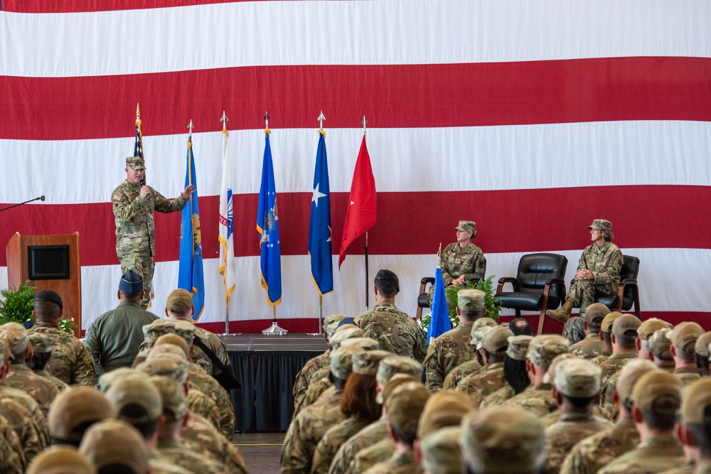 WRANGB hosts arrival ceremony for OA-1K Skyraider II
