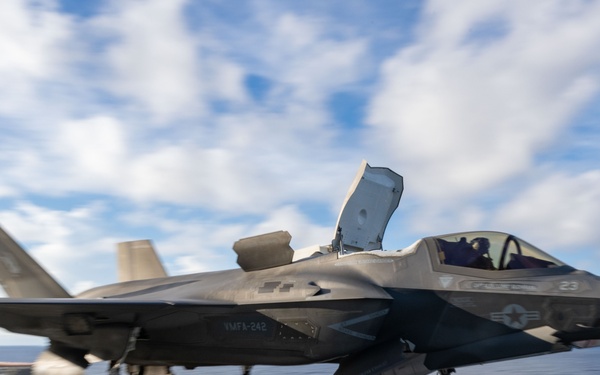 USS America (LHA 6) Conducts Flight Operations