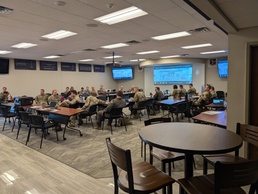 A-staff course held at Will Rogers Air National Guard Base