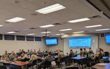 A-staff course held at Will Rogers Air National Guard Base