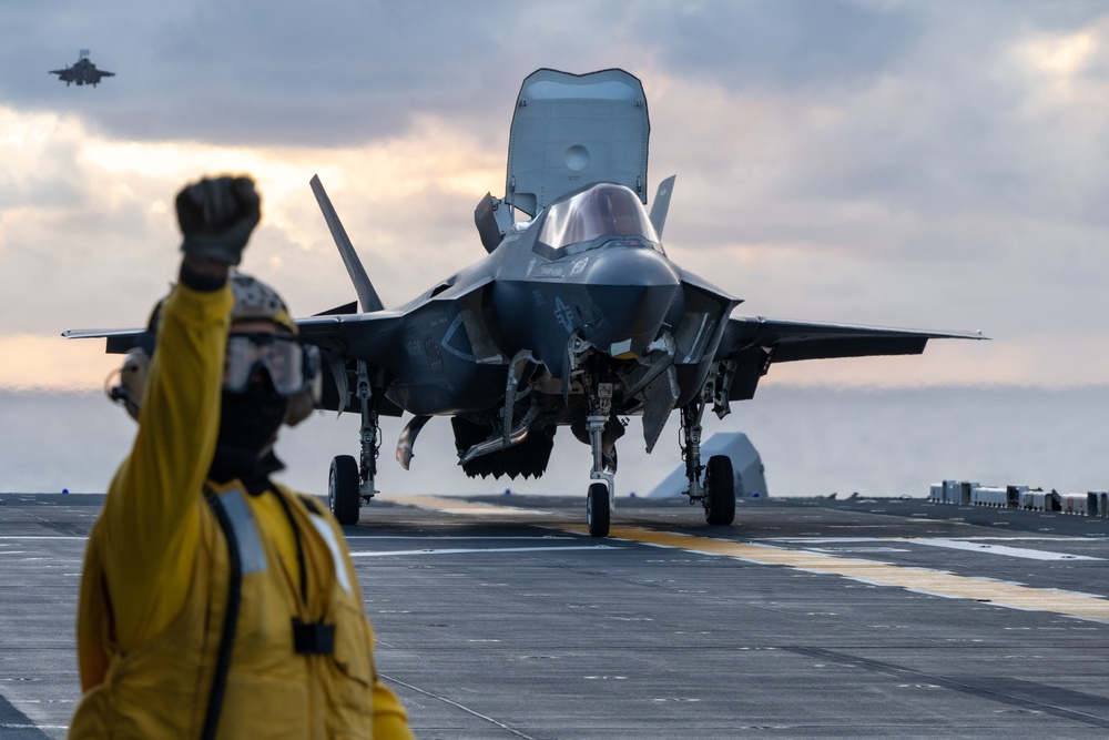 USS America (LHA 6) Conducts Flight Operations