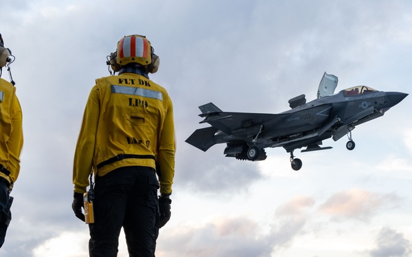 USS America (LHA 6) Conducts Flight Operations