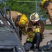 Gowen Fire Participate in Simulated Training Exercise