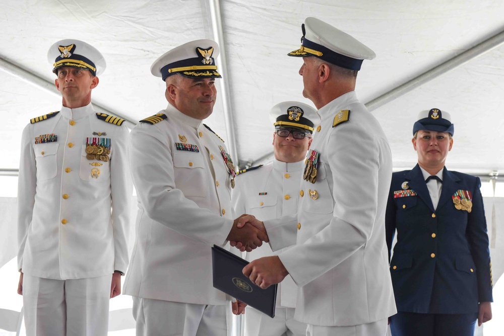 U.S. Coast Guard Sector Eastern Great Lakes Change of Command 2025