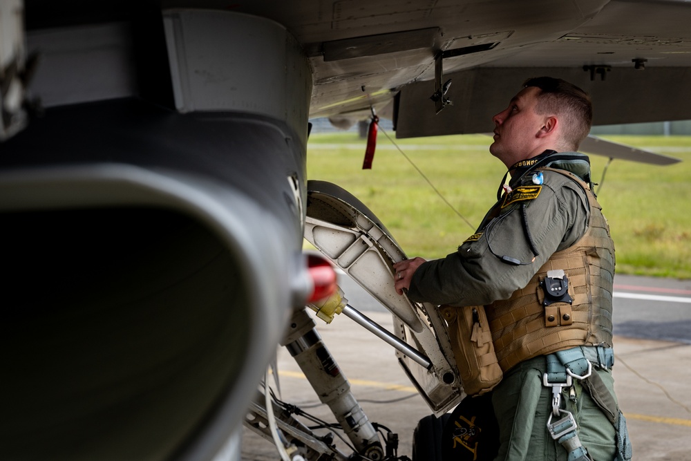 Suit Up and Soar: 14th Fighter Squadron Readies for Flight