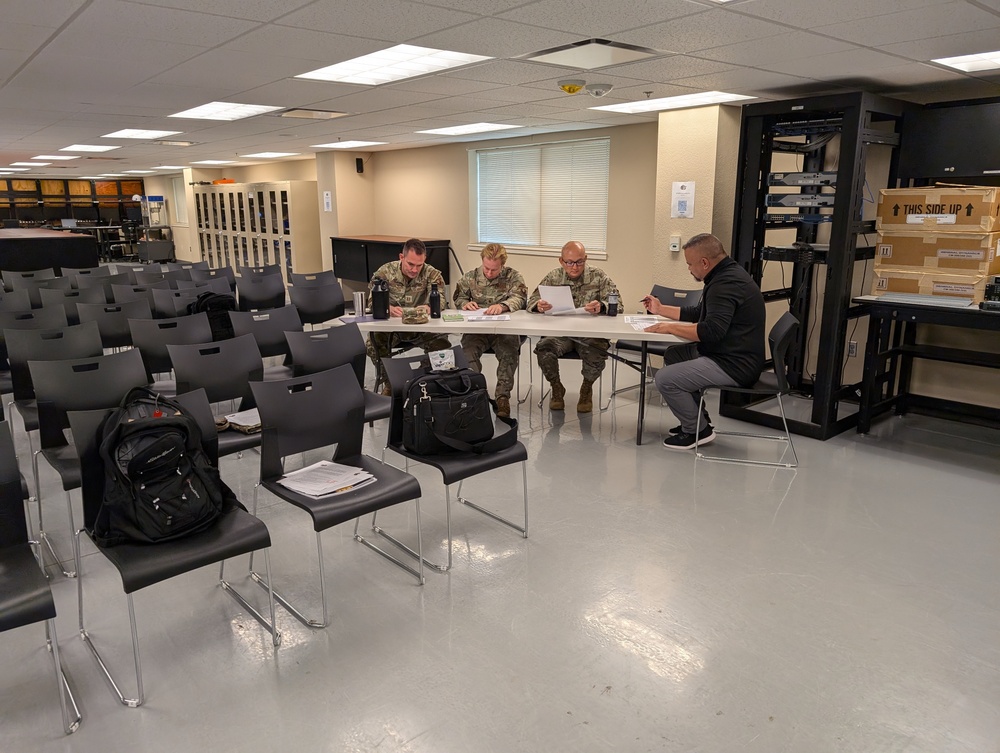 A-staff course held at Will Rogers Air National Guard Base