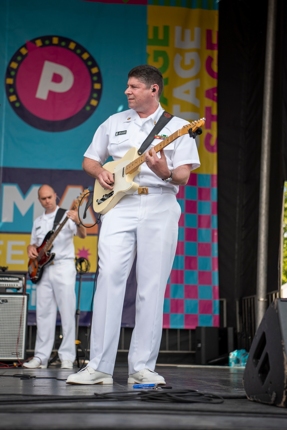 U.S. Navy Band Performs In Nashville