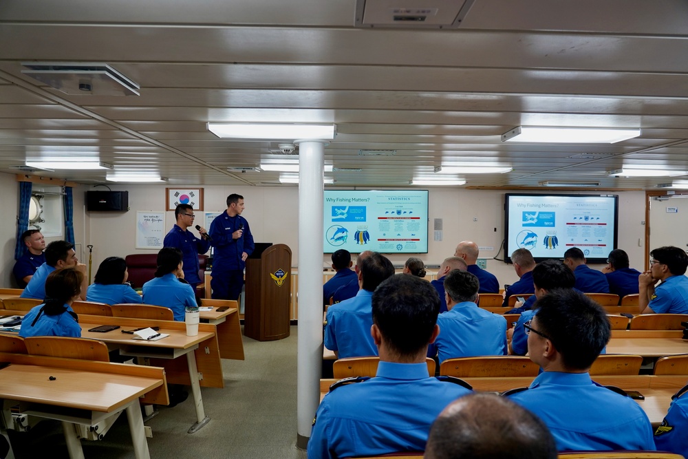 U.S. Coast Guard, Korea Coast Guard strengthen partnership through shared training and cultural exchange in Guam