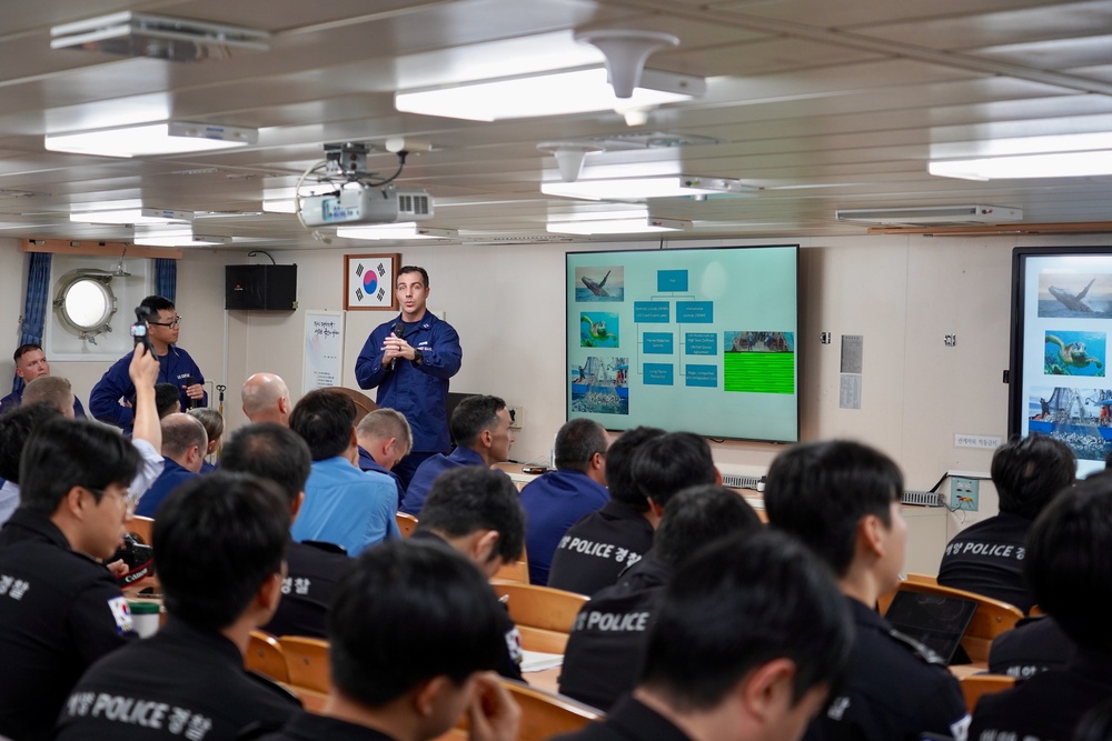 U.S. Coast Guard, Korea Coast Guard strengthen partnership through shared training and cultural exchange in Guam