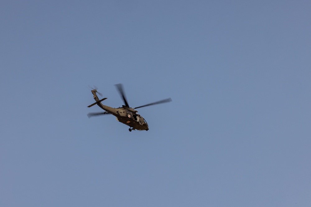 Joint Medical Teams Begin JEMX-25 with In-processing and Air Lift Operations