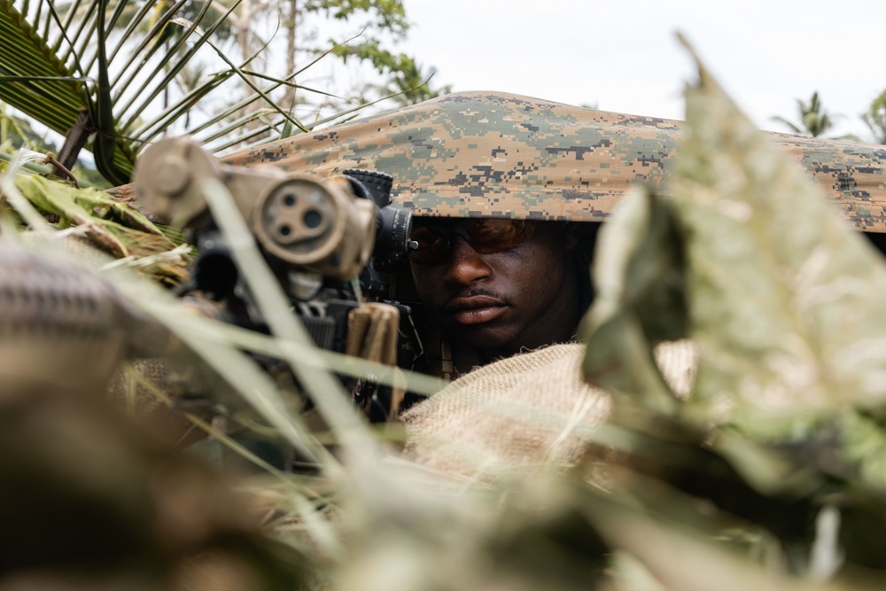 KAMANDAG 9: MRF-D 25.3 and PMC conduct a counter-landing live-fire rehearsal