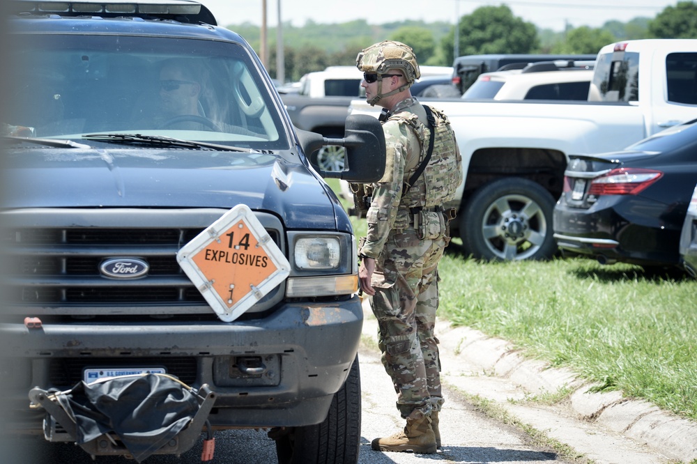 155th Air Refueling Wing conducts combat readiness exercise