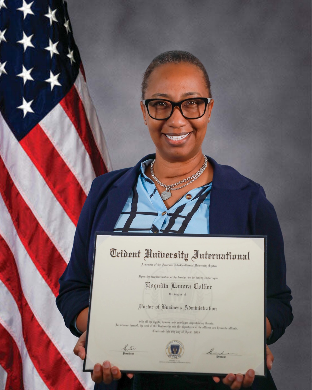 Shattering Ceilings and Creating Legacy: Collier Earns Doctorate in Business Administration