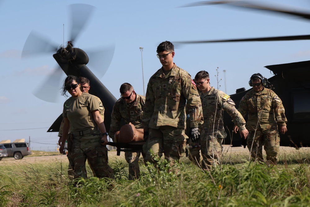 Joint Medical Teams begin JEMX-25 with in-processing and airlift operations.