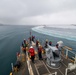 Coast Guard Cutter Harriet Lane departs Papeete, French Polynesia after port visit
