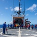 Coast Guard Cutter Harriet Lane Performs joint flight operations with French Navy off the coast of Tahiti