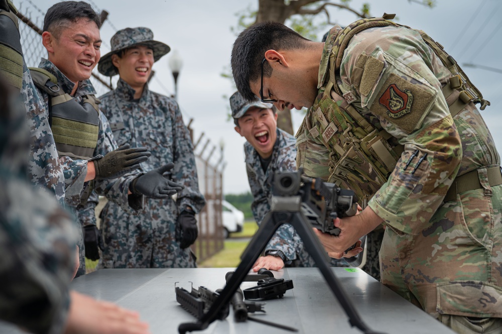 374 SFS, Japanese counterparts conduct Security Team Training