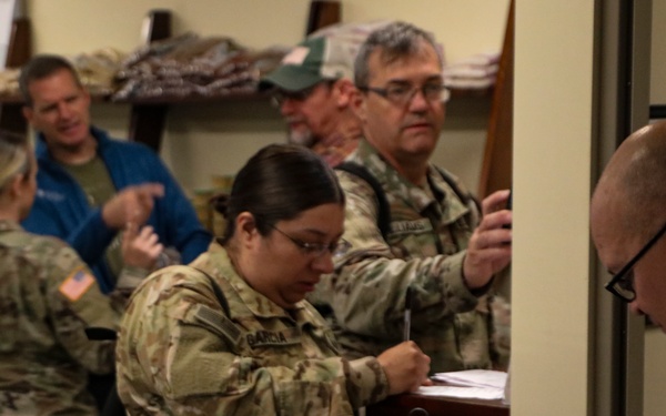 Operation Mojave Falcon - Chaplain Coffee Bar