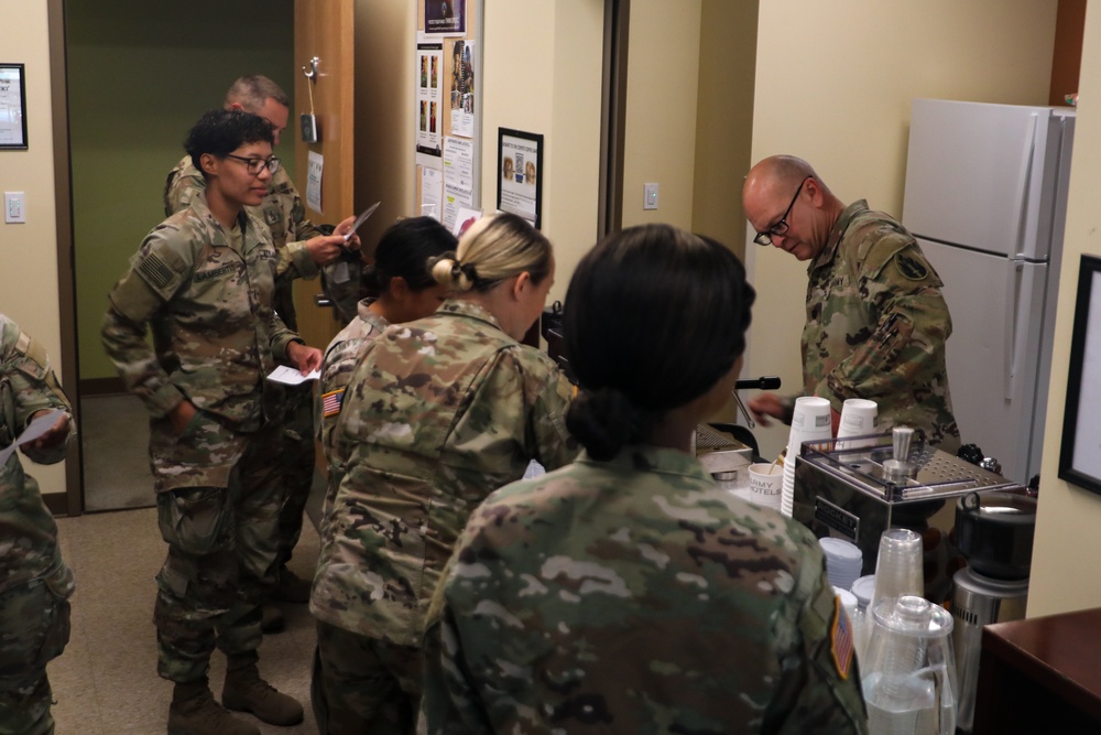 Operation Mojave Falcon - Chaplain Coffee Bar