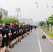 U.S. Soldiers celebrate KATUSA Friendship Week with an 8th Army Run.