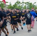 U.S. Soldiers celebrate KATUSA Friendship Week with an 8th Army Run.