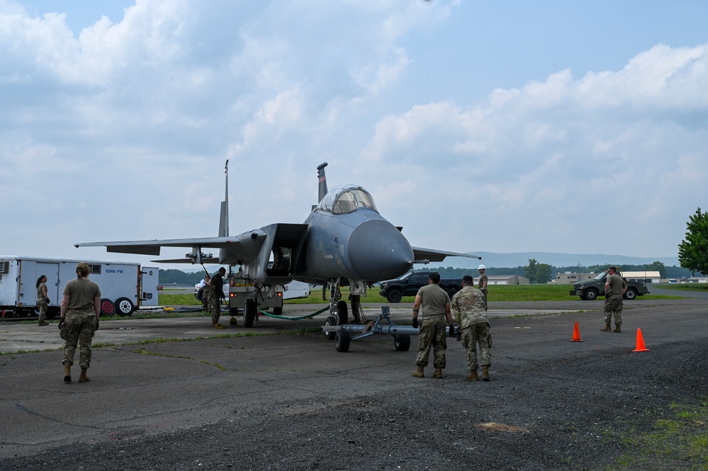 104th Fighter Wing conducts annual CDDAR training during a joint exercise with multiple units from across the Northeast